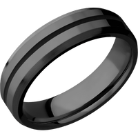 Zirconium + Polish , Satin Finish