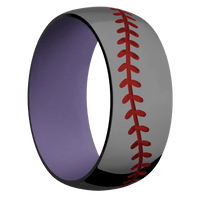 Zirconium + Polish Finish + Bright Purple