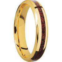 18K Yellow Gold + Polish , Polish Finish