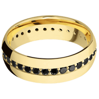 10K Yellow Gold + Polish Finish