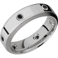 Titanium + Polish , Sand Finish