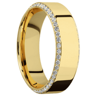 10K Yellow Gold + Polish , Polish Finish