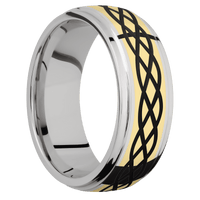 10K White Gold + Polish , Polish Finish