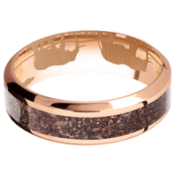 14K Rose Gold + Polish , Polish Finish