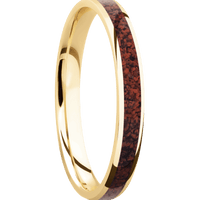 10K Yellow Gold + Polish Finish