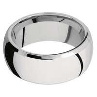 14K White Gold + Polish , Polish Finish