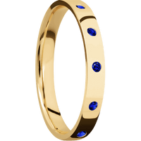 10K Yellow Gold + Polish Finish