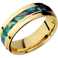 10K Yellow Gold + Polish , Polish Finish