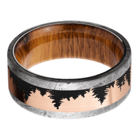Meteorite + None Finish + Desert Iron Wood