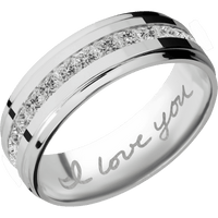 10K White Gold + Polish , Polish Finish