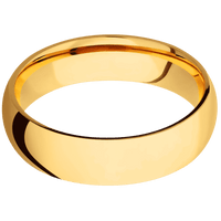 22K Yellow Gold + Polish Finish