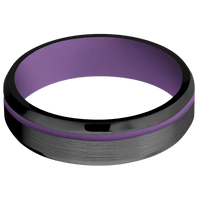 Zirconium + Satin , Satin Finish + Wild Purple