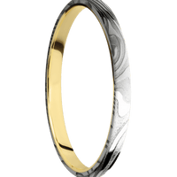 Kinetic + Polish Finish + 14K Yellow Gold