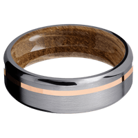 Tantalum + Satin , Polish Finish + Whiskey Barrel