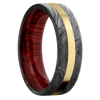 Forged Carbon Fiber + None Finish + Blood Wood