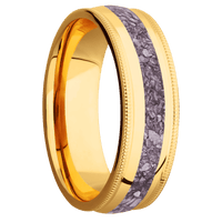 22K Yellow Gold + Polish Finish