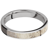 10K White Gold + Polish Finish
