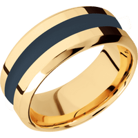 10K Yellow Gold + Polish , Polish Finish