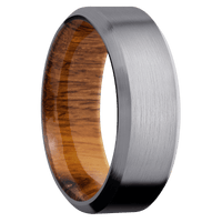 Tantalum + Satin , Satin Finish + Desert Iron Wood
