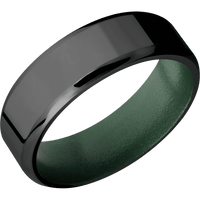 Zirconium + Polish , Polish Finish + Eastern Green