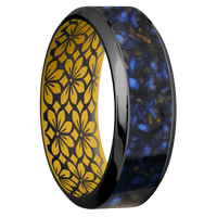 Zirconium + Polish , Polish Finish + Metallic Yellow
