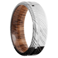 Damascus + Polish Finish + Koa