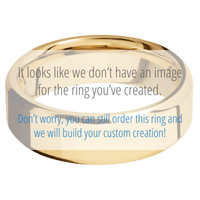 10K Yellow Gold + Polish , Polish Finish
