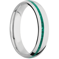 14K White Gold + Polish , Polish Finish