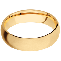 10K Yellow Gold + Bead Finish