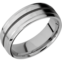 Titanium + Hammer , Polish Finish