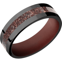 Zirconium + Polish Finish + Crimson