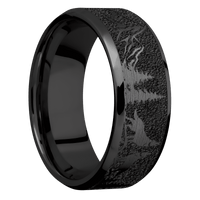 Zirconium + Satin , Polish Finish