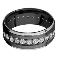 Zirconium + Bead , Polish Finish