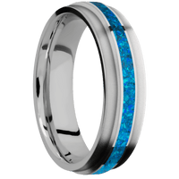 Titanium + Polish , Bead Finish