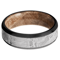 Zirconium + Polish , Satin Finish + Maple Burl