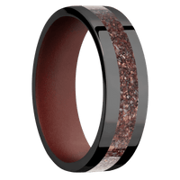 Zirconium + Polish Finish + Crimson