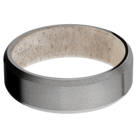 Titanium + Sand , Sand Finish + Antler