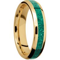 10K Yellow Gold + Polish , Polish Finish