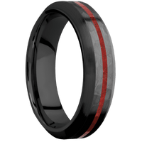 Zirconium + Hammer , Satin Finish