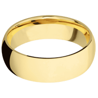 22K Yellow Gold + Polish Finish
