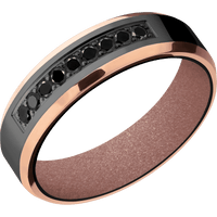 Zirconium + Polish , Polish Finish + Rose Gold
