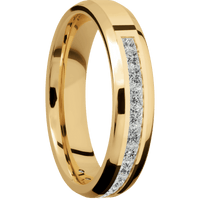 10K Yellow Gold + Polish , Polish Finish