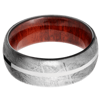 Meteorite + None Finish + Red Heart