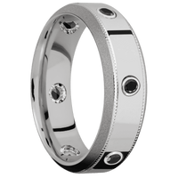 Titanium + Polish , Sand Finish