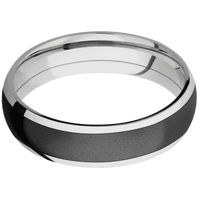 14K White Gold + Polish Finish