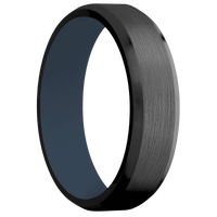 Zirconium + Satin , Satin Finish + Navy Blue