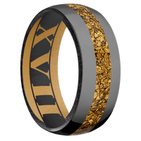 Zirconium + Polish Finish + Gold