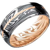 Kinetic + Acid Finish + 14K Rose Gold