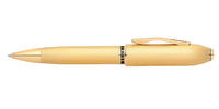 Peerless™ 23KT Heavy Gold Plate with Gold Plated Appointments and Swarovski Crystal Ballpoint Pen