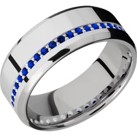 14K White Gold + Polish , Polish Finish